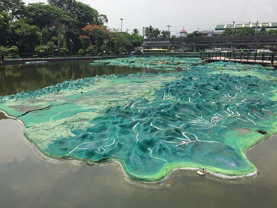 Relief Map of the Philippine Islands